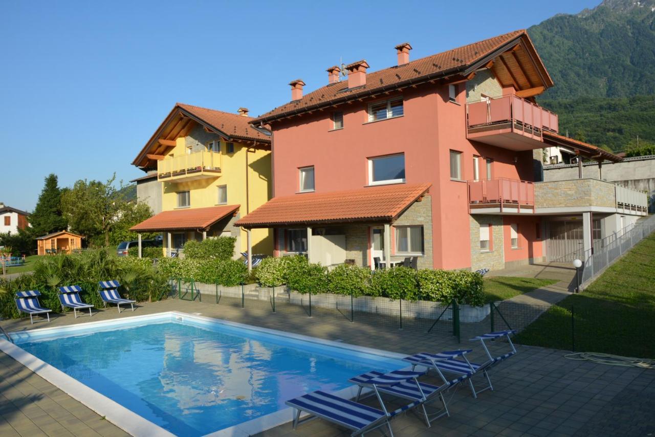 Residence Girasole Casa Rossa A Colico Exterior foto